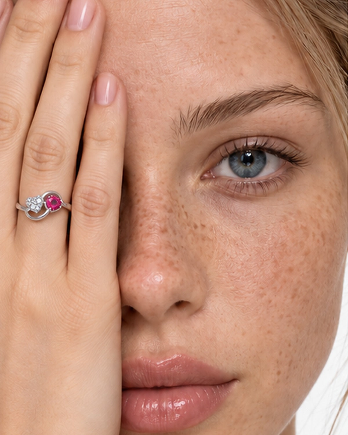Anillo Llama Gemela – modelo