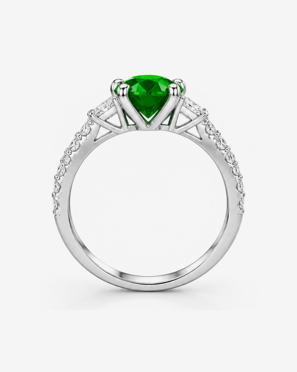 Anillo Brillo Esmeralda – vista 3