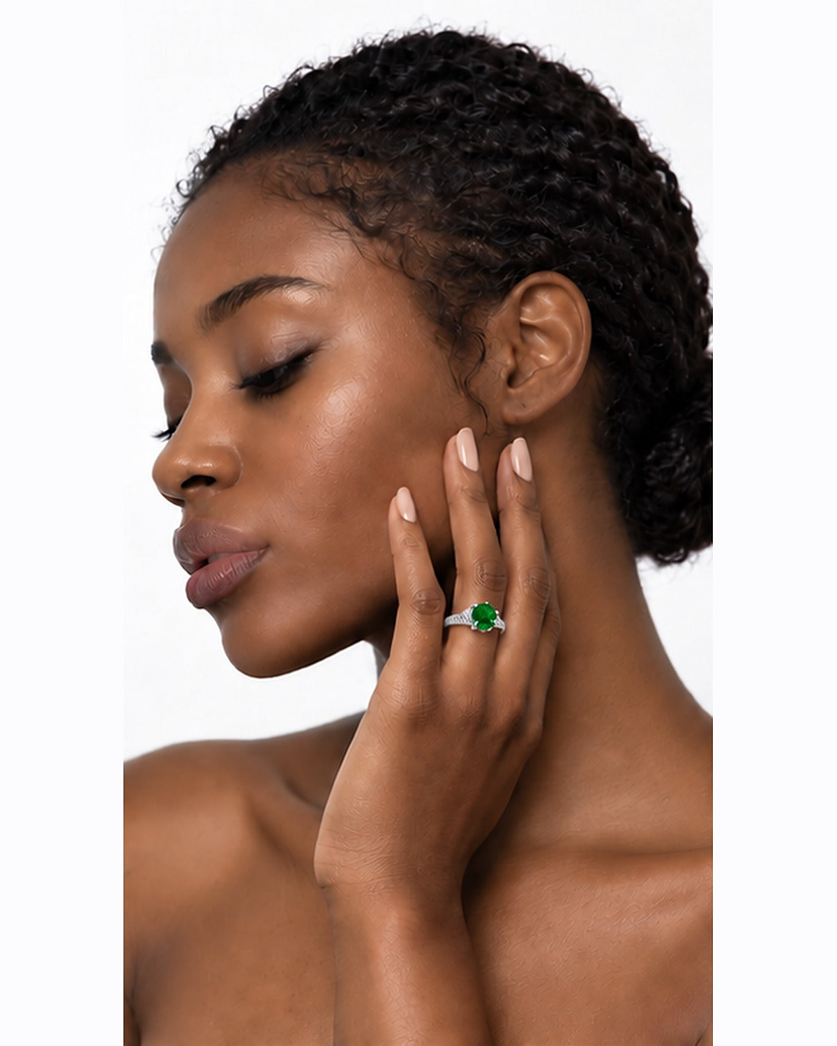 Anillo Brillo Esmeralda – modelo