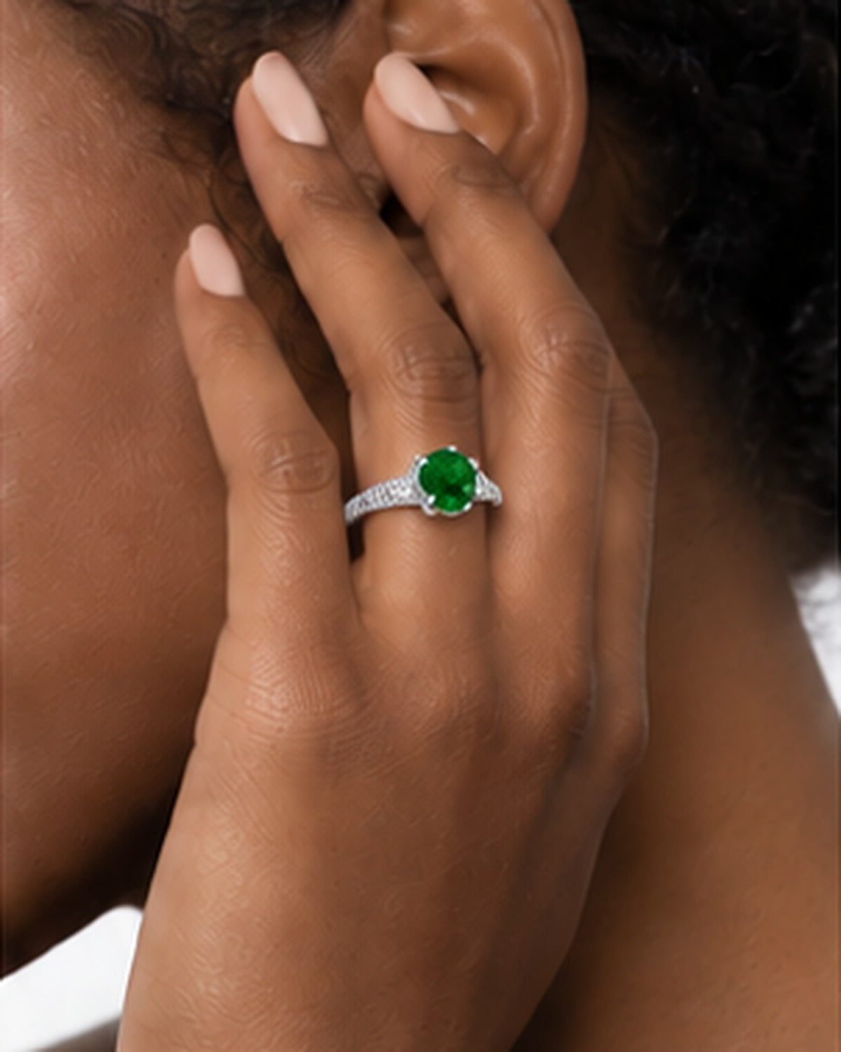 Anillo Brillo Esmeralda – modelo