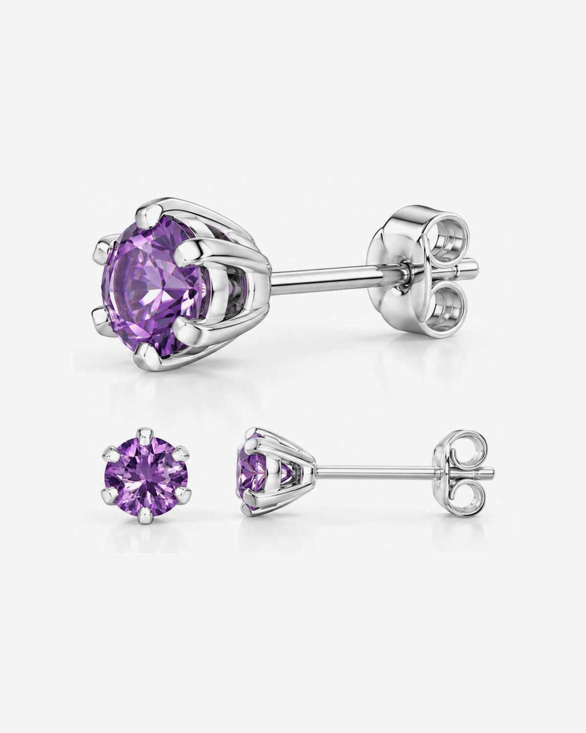 Aretes Luz Violeta