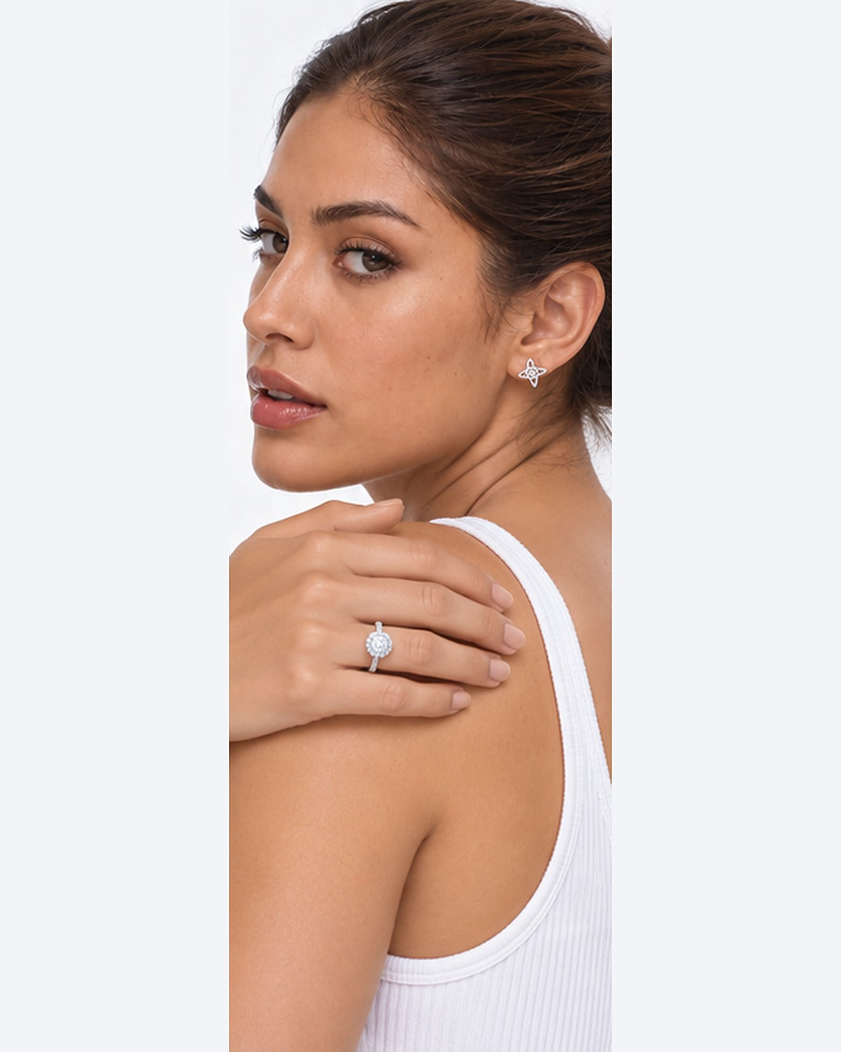 Aretes Nudo de Bruja – modelo
