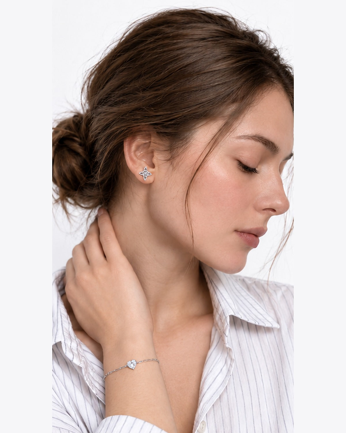 Aretes Nudo de Bruja – modelo