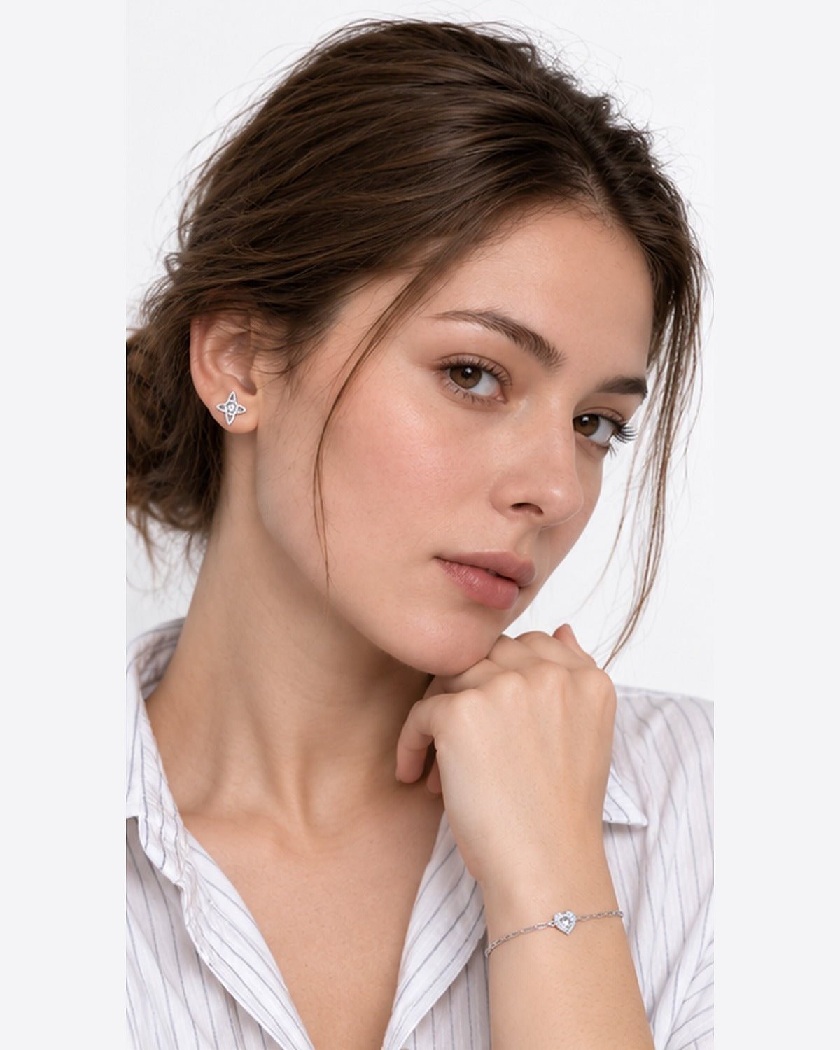 Aretes Nudo de Bruja – modelo