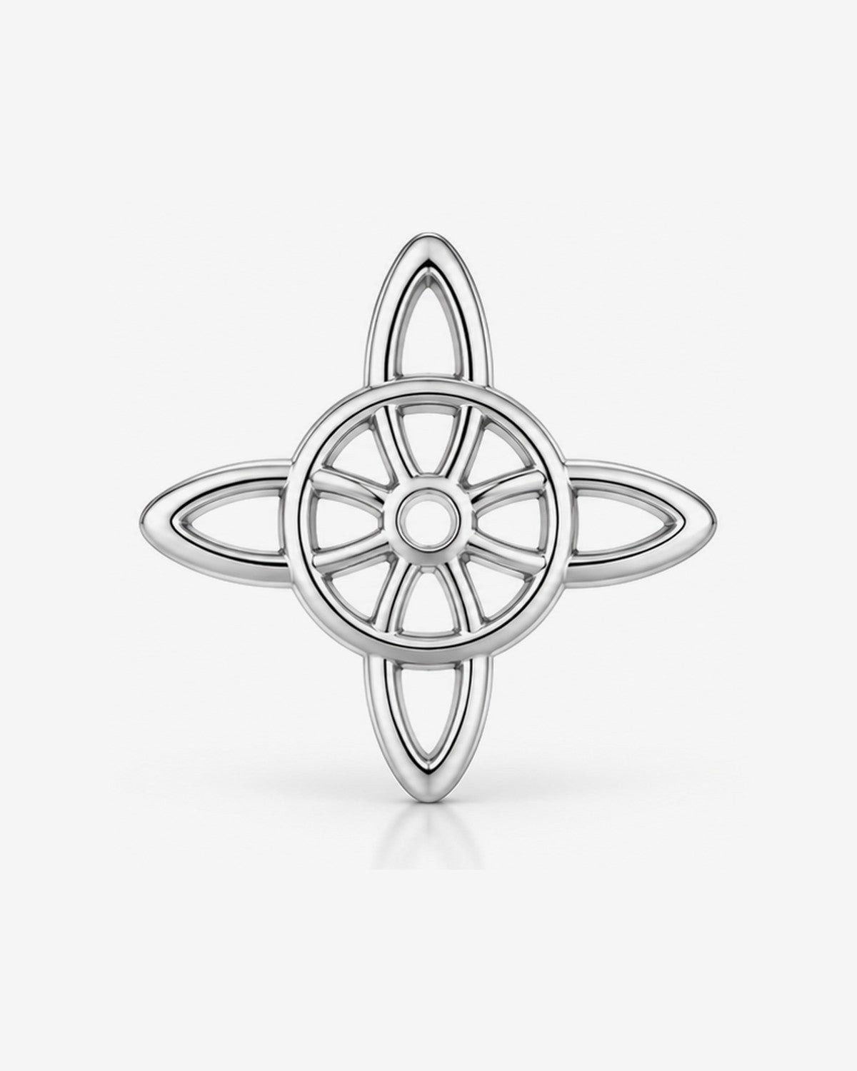 Aretes Nudo de Bruja – vista 2