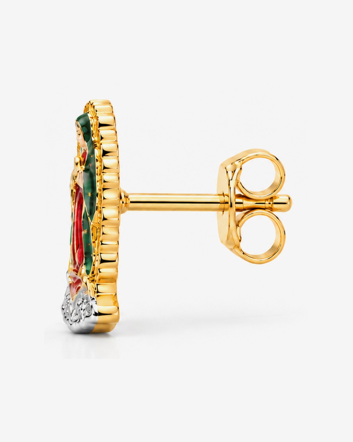 Aretes Virgen de Guadalupe – vista 4