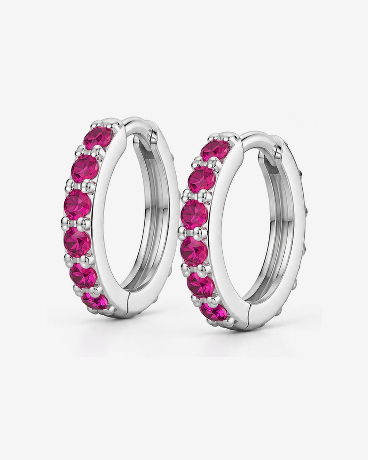 Aretes Arracada Luz Rosa – vista 3