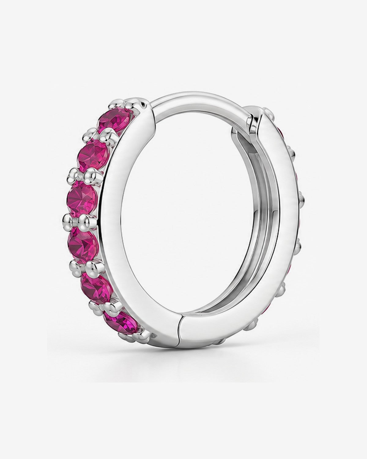 Aretes Arracada Luz Rosa – vista 1
