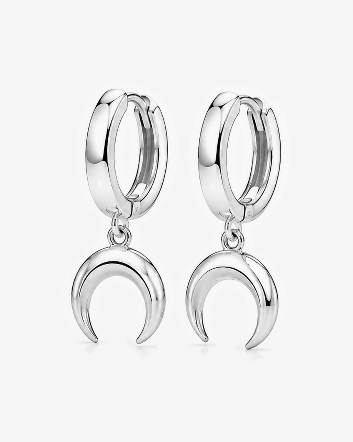 Aretes Arracada Luna Creciente – vista 3