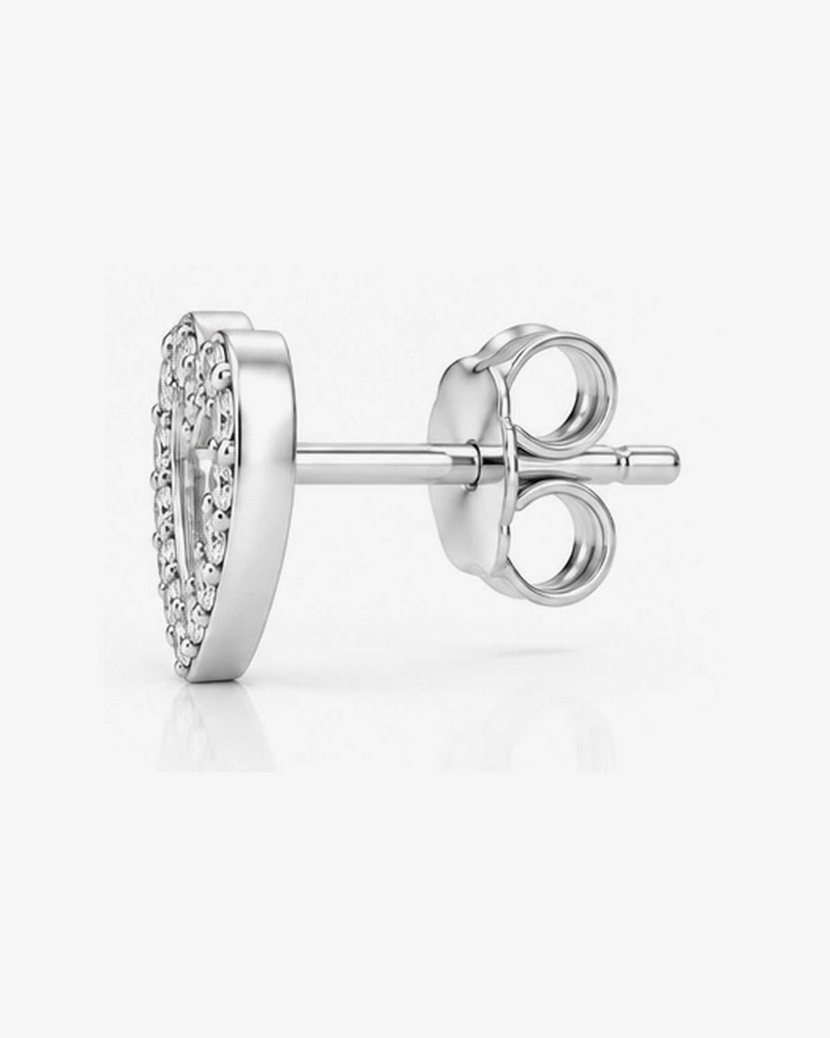Aretes Corazón Brillante – vista 4