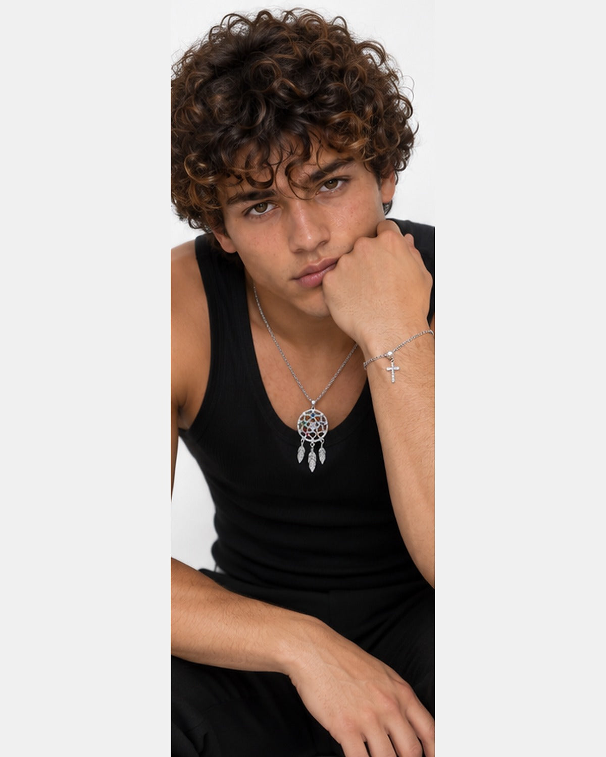 Cadena Guardián de Sueños Arcoíris – modelo