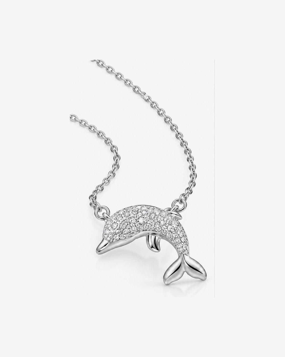 Cadena Delfín Brillante – vista 3