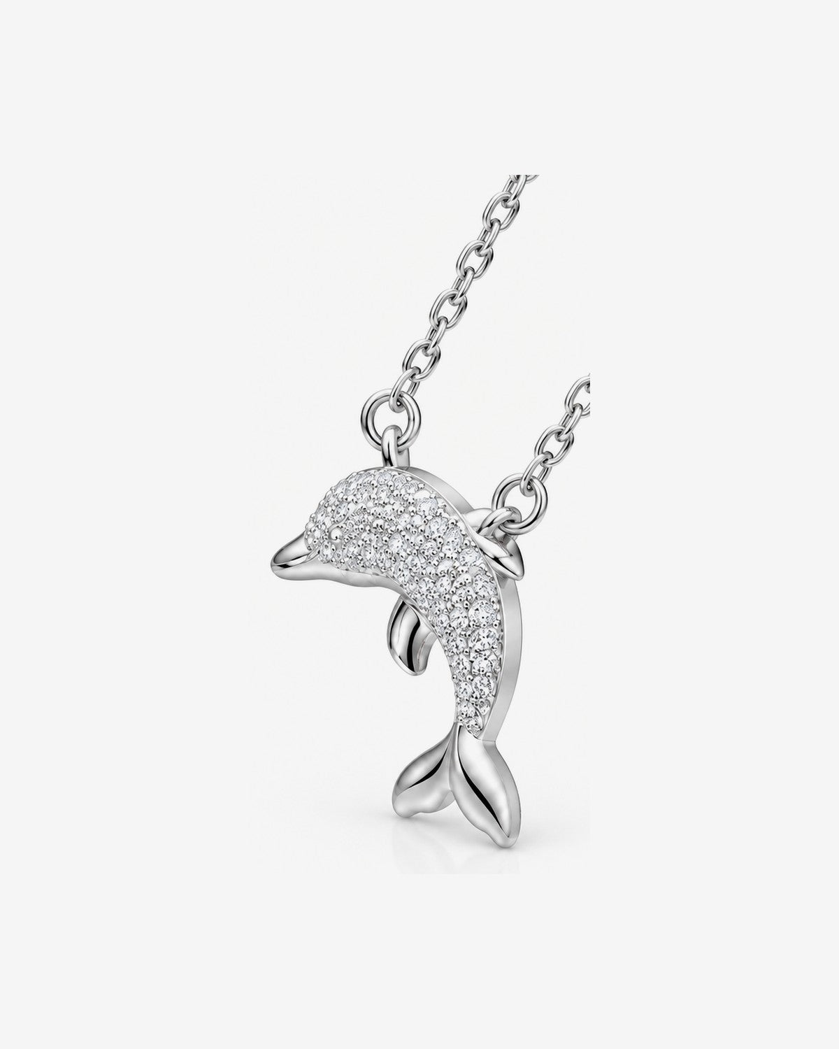 Cadena Delfín Brillante – vista 4